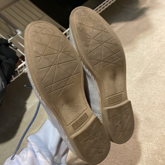 VINTAGE REPORT blue/white sneakers. Size 6.5. - Picture 5 of 6